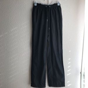 Reebok Black Dri fit Wide leg Sweat Pants Size XS